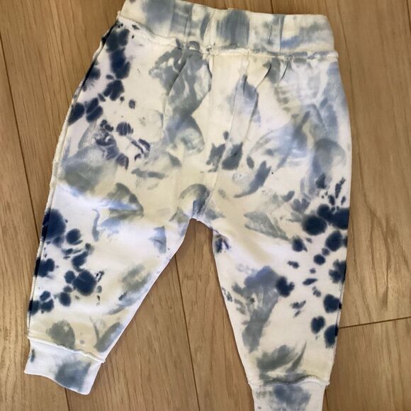 NWT. Miki Miette Brand Blue & White Sweatpants Baby Size 3 Months - Picture 8 of 8